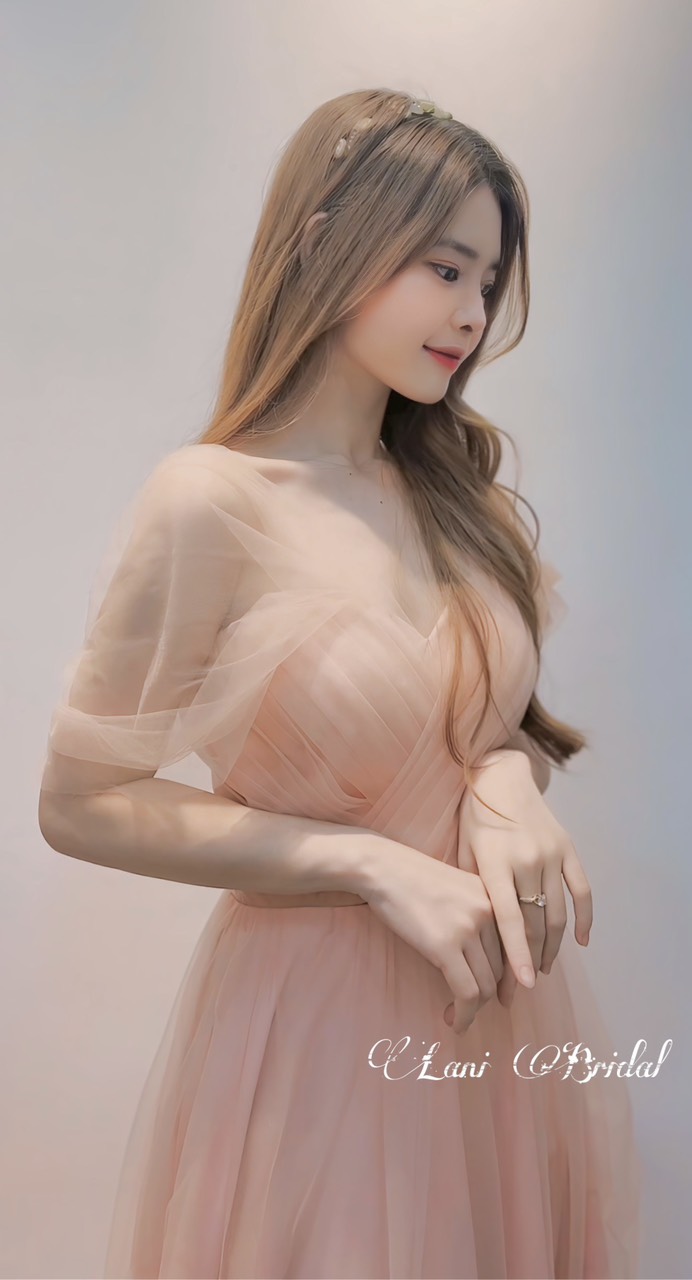 Đầm Cam Sữa Voan