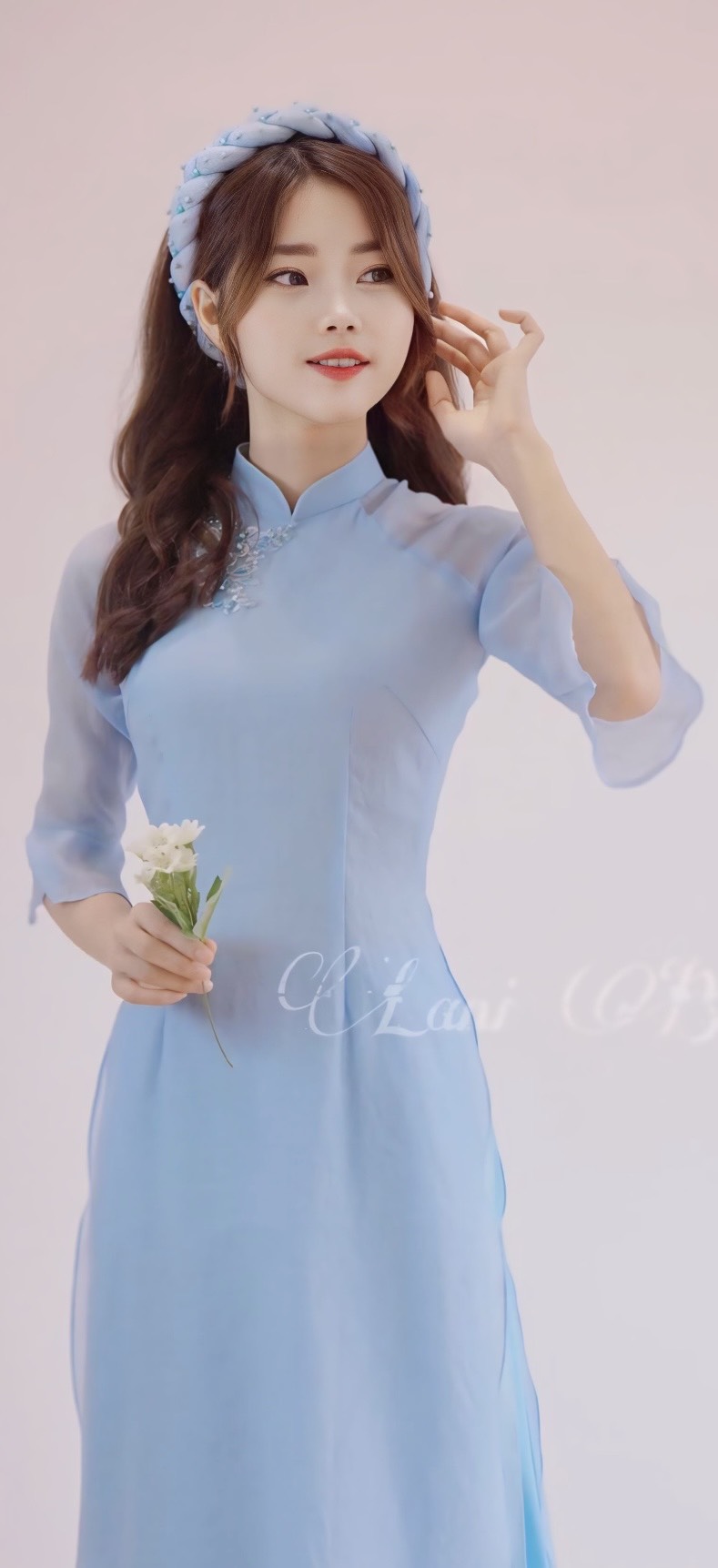 Áo Dài Xanh Mây